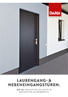 DANA Katalog Wandbündige Türsysteme 2022 | Burger Holzzentrum, Bäumenheim