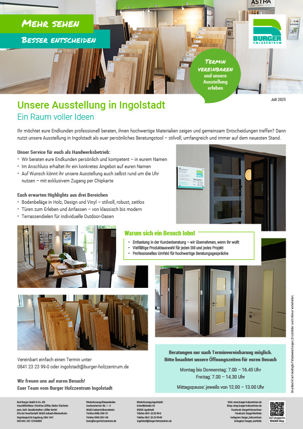 2025-07-10 Ausstellung Ingolstadt HP & Intranet